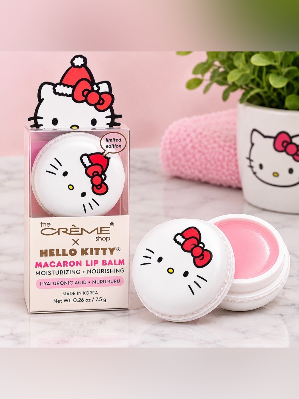 The Crème Shop Limited Edition Macaron Lip Balm